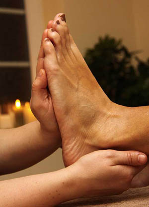 Fußreflexzonenmassage (inkl. Fußbad)