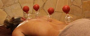 Schröpfkopf Massage